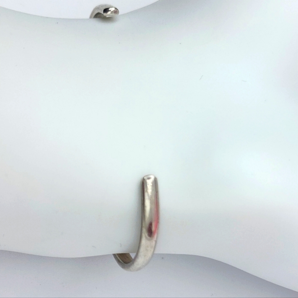 Vintage Sterling Silver 925 Marked J Initial Bracelet - Picture 7 of 10